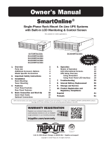 Tripp Lite Single-Phase Online Rack UPS El manual del propietario