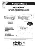 Tripp Lite Single-Phase SmartOnline UPS El manual del propietario