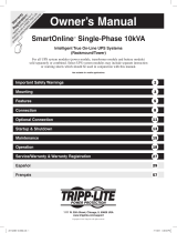 Tripp Lite SmartOnline Single-Phase 10kVA El manual del propietario