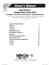 Tripp Lite SmartOnline Single-Phase 5kVA–6kVA UPS Manual de usuario