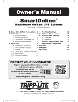 Tripp Lite SmartOnline El manual del propietario