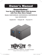 Tripp Lite SmartOnline True On-Line Single-Phase UPS Systems El manual del propietario