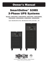 Tripp Lite SmartOnline® S3MX 3-Phase UPS Systems El manual del propietario