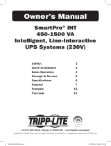 Tripp Lite SmartPro INT El manual del propietario