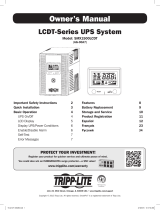 Tripp Lite SMX1500LCDT El manual del propietario