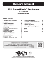 Tripp Lite SR12UB 12U Rack Cabinet El manual del propietario
