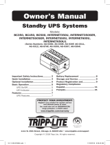 Tripp Lite Standby UPS Systems El manual del propietario