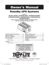 Tripp Lite Standby UPS Systems El manual del propietario