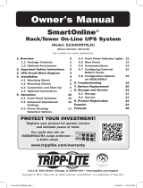 Tripp Lite SU3000RTXL2U El manual del propietario