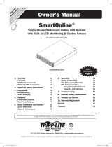 Tripp Lite SU3000RTXLCD2U UPS System El manual del propietario