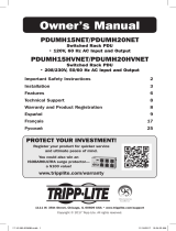 Tripp Lite Switched Rack PDU El manual del propietario