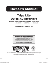 Tripp Lite Tripp Lite DC-to-AC Inverters El manual del propietario