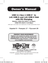 Tripp Lite U460-T04-2A2C-1 & U460-T04-2A2C-2 El manual del propietario