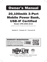 Tripp Lite UPB-20K0-2U1C El manual del propietario