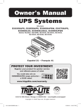 Tripp Lite ECO350UPS El manual del propietario