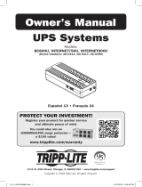 Tripp Lite TRIPP-LITE BC800U Standby UPS System El manual del propietario