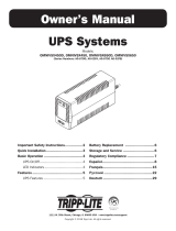 Tripp Lite UPS Systems El manual del propietario