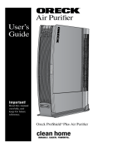 Oreck AIR12GU Guía del usuario