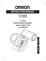 Omron Intelli Sense BP760 Manual de usuario