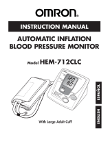 Omron Automatic Blood Pressure Monitor Manual de usuario