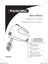 Proctor Silex 62507 Guía del usuario