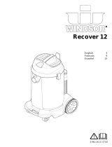 Windsor Recover 12 El manual del propietario