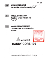 Lincoln Electric Handy Core Instrucciones de operación