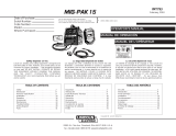 Lincoln Electric MIG-PAK 15 Instrucciones de operación