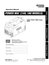Lincoln Electric POWER MIG 140 Instrucciones de operación