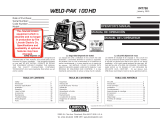 Lincoln Electric Weld-Pak 100HD Instrucciones de operación