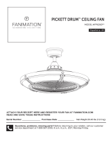 Fanimation FP6260BLBS El manual del propietario