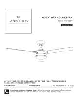Fanimation FP6729B Xeno Wet El manual del propietario