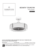 Fanimation FP7964B Beckwith El manual del propietario