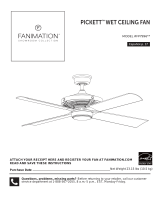Fanimation FP7996BLBSW El manual del propietario