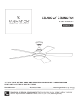 Fanimation FP8062B Celano v2 El manual del propietario