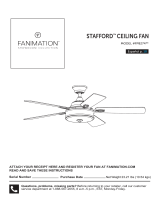 Fanimation FP8274 Stafford El manual del propietario