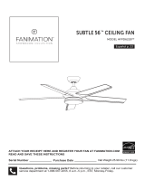 Fanimation FPD6228BN El manual del propietario