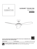 Fanimation FPD8520 GlideAire El manual del propietario