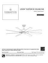Fanimation MAD7912B Levon Cust El manual del propietario