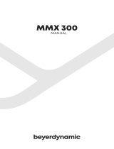 Beyerdynamic MMX300 Manual de usuario