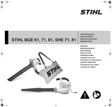 STIHL BGE 61, 71, 81, SHE 71, 81 El manual del propietario