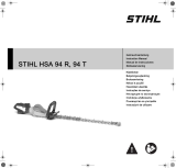 STIHL HSA 94 T, Bar length 75 cm El manual del propietario