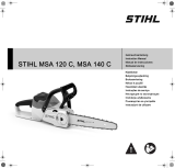 STIHL MSA 120 C, MSA 140 C El manual del propietario