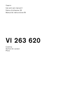 Gaggenau VI263620 El manual del propietario
