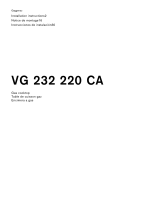 Gaggenau VG 232 Guía de instalación