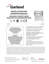 Garland US Range Cuisine Series Heavy Duty 12'' Add-A-Unit Owner Instruction Manual