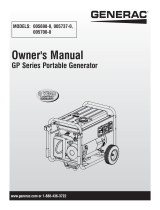 Generac GP5500 0057370 Manual de usuario