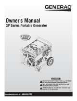 Generac GP5500 G0059395 Manual de usuario