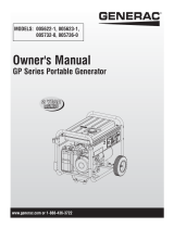 Generac GP6500 005623R1 Manual de usuario