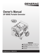 Generac GP8000E 006514R1 Manual de usuario